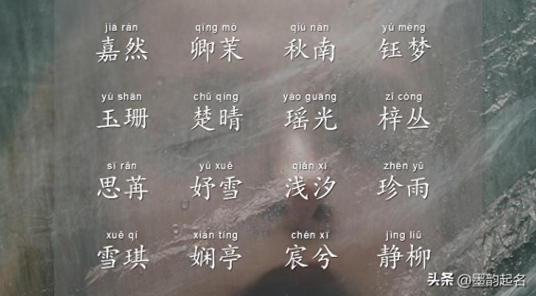 不再为一个名字绞尽脑汁，看下这些清逸如茶名字是否喜欢
