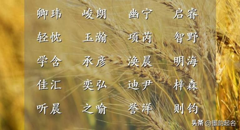 女孩名:这些不常见的古风美名,诗情画意,每个晚景澄明