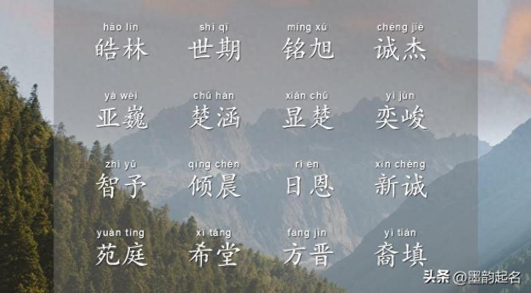 家有男孩，如何取名才可惟愿卿安