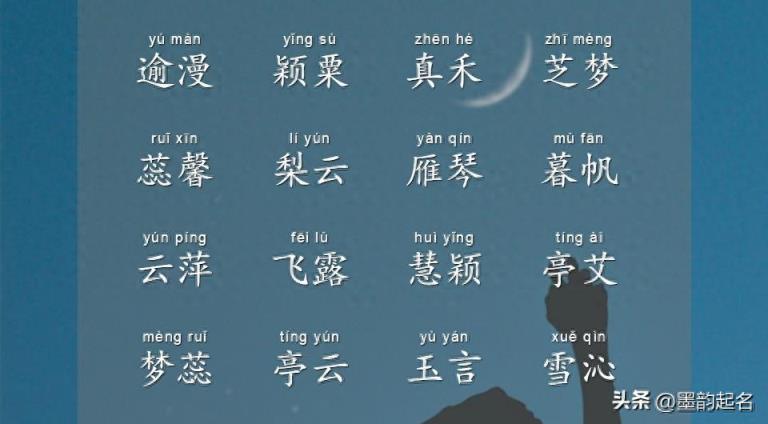女宝宝名:考虑姓氏,起个春山如笑、浑然一体的女子名