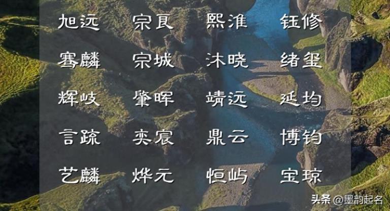 这些芳年华月的名字，唱响岁月节奏，愿烨煜辉煌