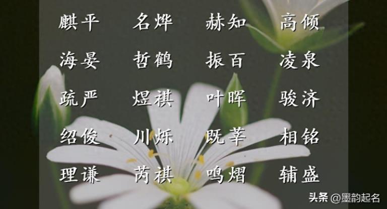 给灵巧聪明的女孩,从诗词中起一个天真活泼的名字