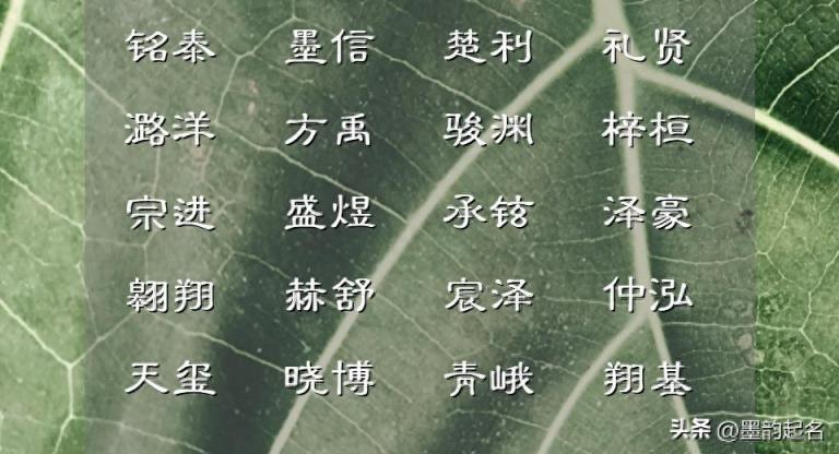 84个知名知命的佳名,跟着学,不再发愁起名