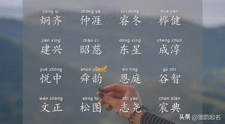 为今年生的男孩精心设计的福气满满的佳名分享