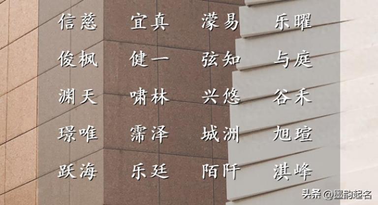家有女宝宝,如何取名才能安然自得