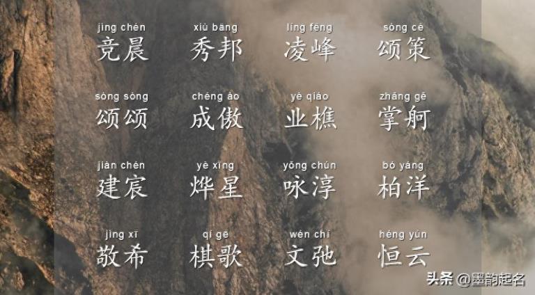 起名要慎重,专业设计的温文儒雅的佳名分享