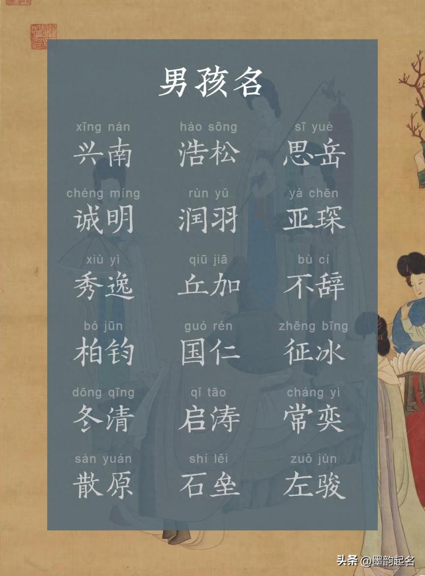 借清风的男孩名