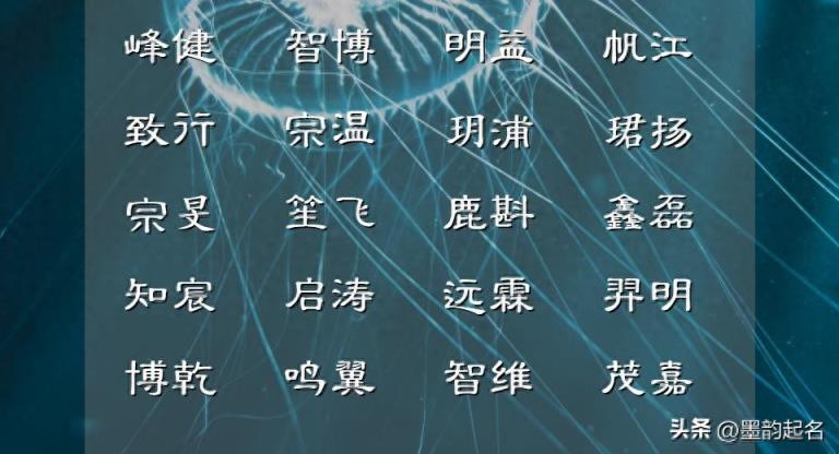 男宝宝名字:这些不常见的古风名字,美不胜收,个个时光清浅