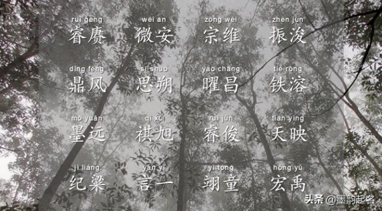 宝宝起名：结合音律常识，起个新颖好听的男宝宝名字，个个独特