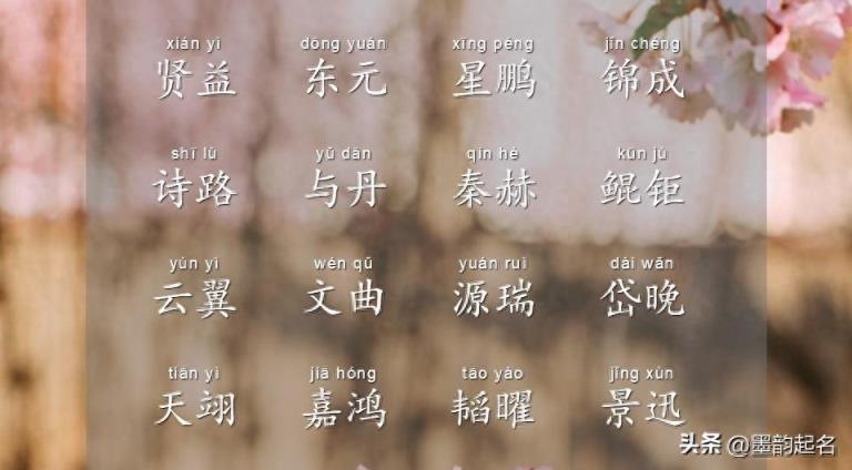 男孩名字:参考图像美,为已经出生的宝宝起个悦耳悦目的名字