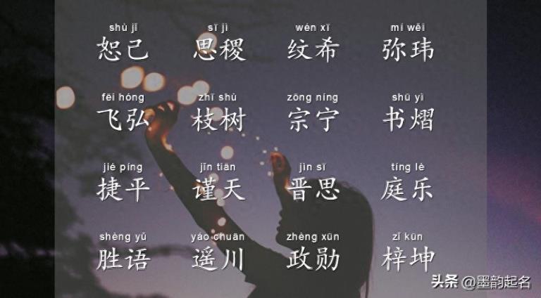 妙手偶尔的男宝宝名,使人一见钟情